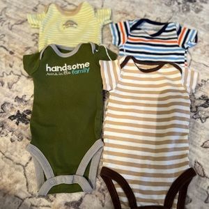 Baby boy, onesies size newborn